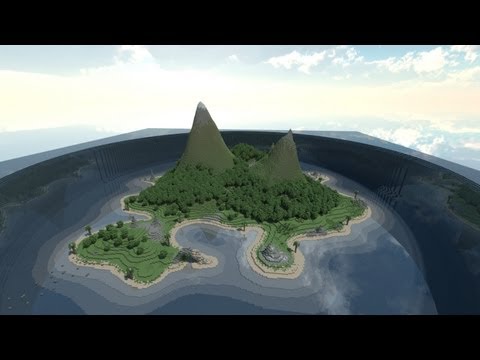 Minecraft - The Sunken Island: Custom Terrain Adventure Map