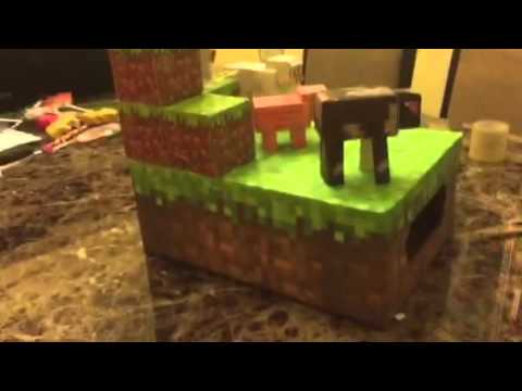 How to make Minecraft valentines box