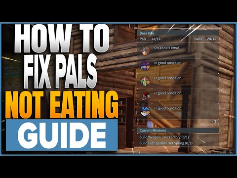 How To Fix Pals Not Eating & Getting Sick In Palworld