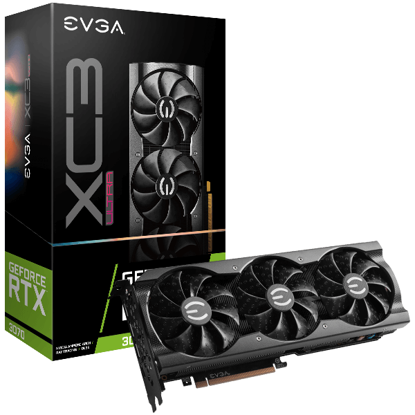 EVGA GeForce RTX 3070 xc3 ultra gaming 8GB gddr6 review