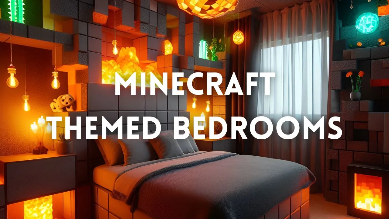 Minecraft Themed Bedroom